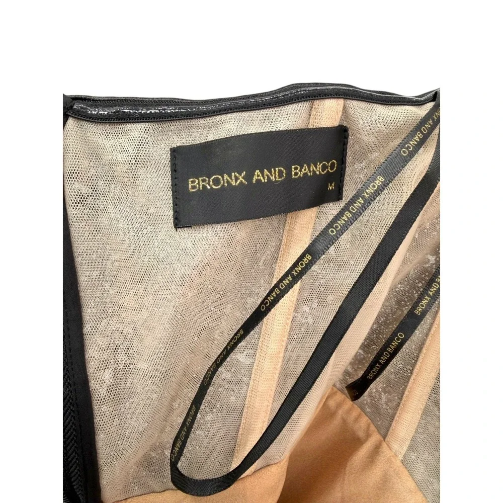 NEW Bronx and Banco Dahlia Pink Multi Strapless Maxi Dress $880 - Size Medium - Picture 14 of 16